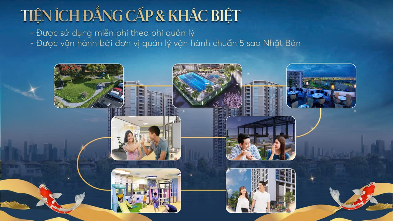 tiện ích dự án The Minato Residence