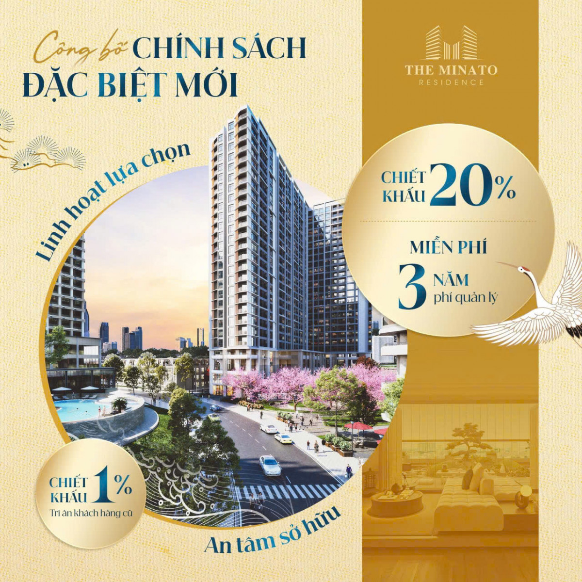 Chính sách thanh toán dự án The Minato Residence