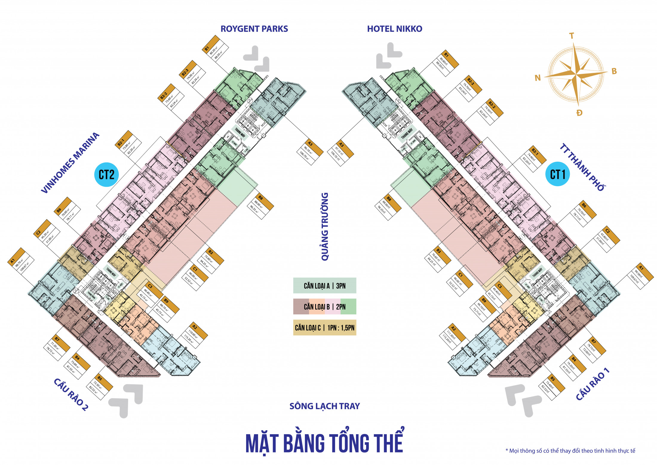 Mặt bằng tổng thể