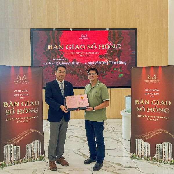 pháp lý dự án The Minato Residence